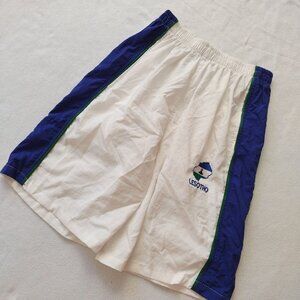 Lesotho Flag Whit  Blue Athletic Shorts S M Mens Relaxed Fit Basketball Shorts